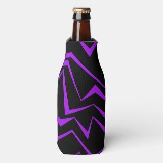 Abstract, bold, vibrant geometric zigzag pattern flaschenkühler
