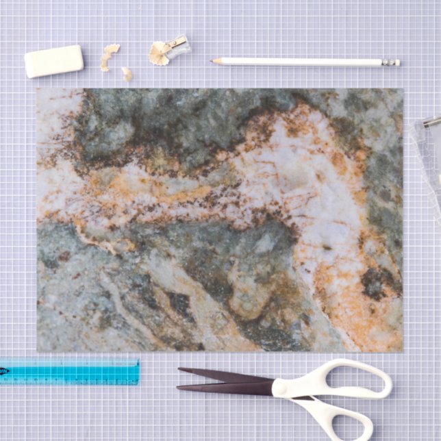 Abstract brown white grungy rock texture seidenpapier (Handwerk)