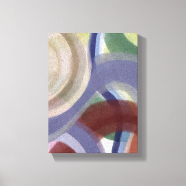 Abstract Canvas Wall Art Leinwanddruck (Vorderseite)