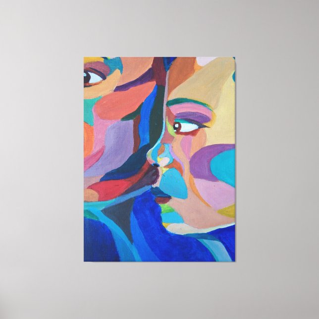 Abstract Classic Art Shape Leinwanddruck (Vorderseite)