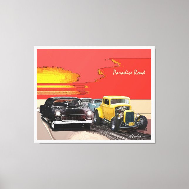 Abstract Classic Art Shape Leinwanddruck (Vorderseite)