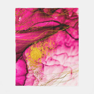 Abstract clouds-ART. Transparent creativity. Maste Fleecedecke