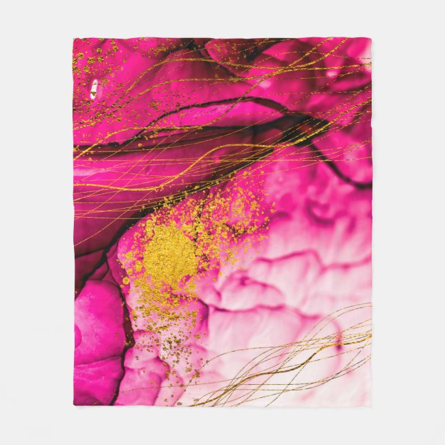 Abstract clouds-ART. Transparent creativity. Maste Fleecedecke (Vorderseite)