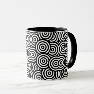 Abstract color coffee mug tasse