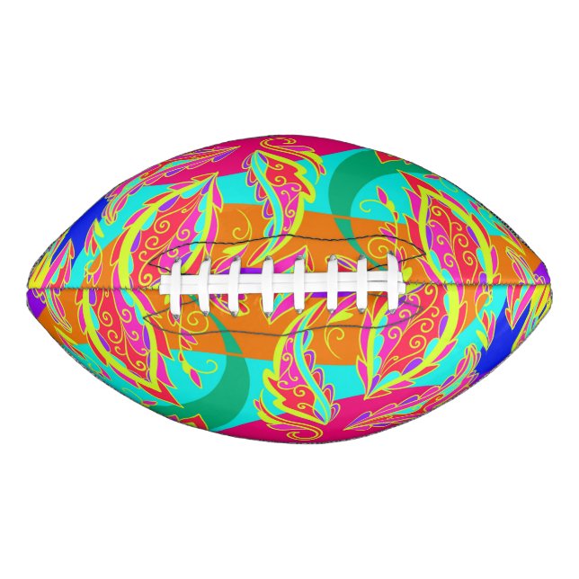 abstract,color,pattern, indian,mandala,pink football (Vorderseite)