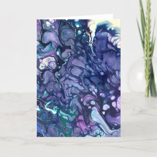 Abstract Color Study 81, card Karte