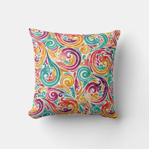 Abstract colorful background. Carnivale Kissen