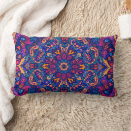 Abstract Colour Combination Throw Pillow Lendenkissen