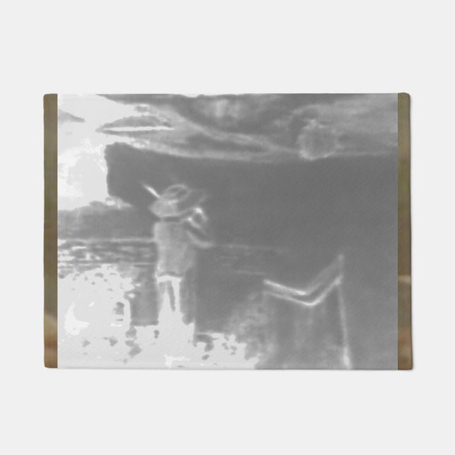 Abstract Concert Door Mat Fußmatte (Vorderseite)