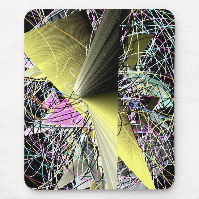 Abstract Contemporary Painting  Mousepad (Vorne)