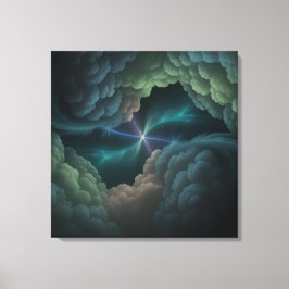 Abstract Cosmic Cloud Wall Art Canvas Leinwanddruck