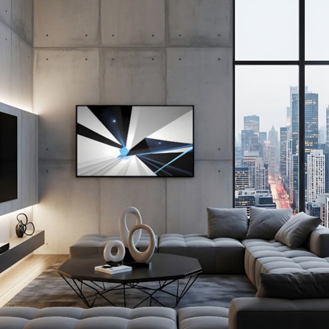 Abstract Cosmic Portal Leinwanddruck (Von Creator hochgeladen)