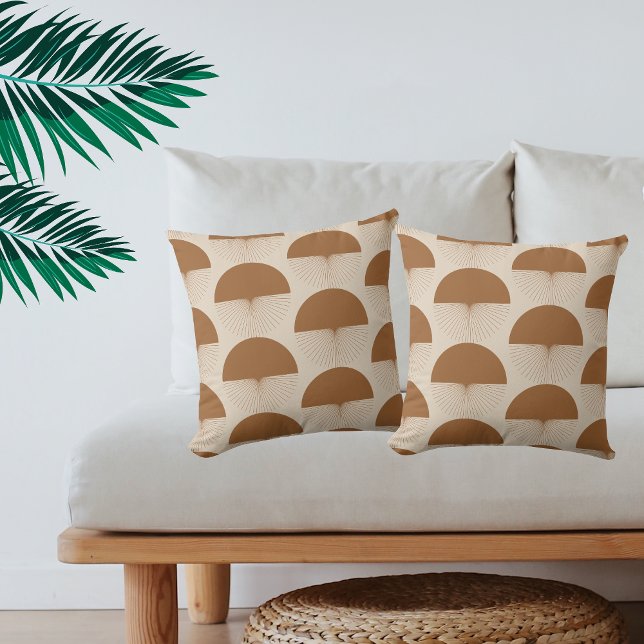 Abstract Dandelion Kissen Terracotta Boho  (Von Creator hochgeladen)