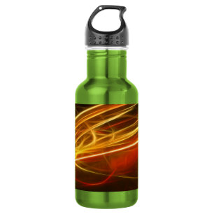 Abstract design Banner Edelstahlflasche