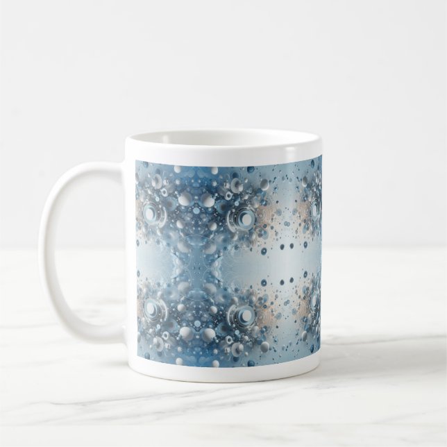Abstract-Design Kaffeetasse (Links)