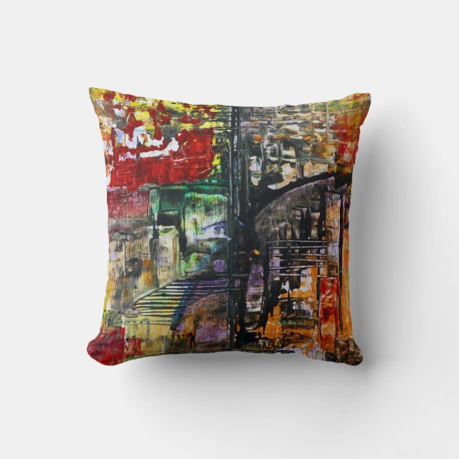 Abstract Design Kissen (Vorderseite)