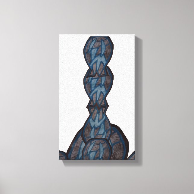 Abstract Dream Layers Leinwanddruck (Vorderseite)