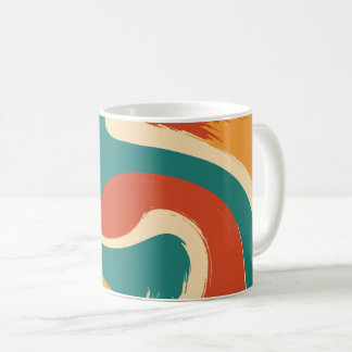 Abstract Dynamic Flow Modern Artwork Kaffeetasse