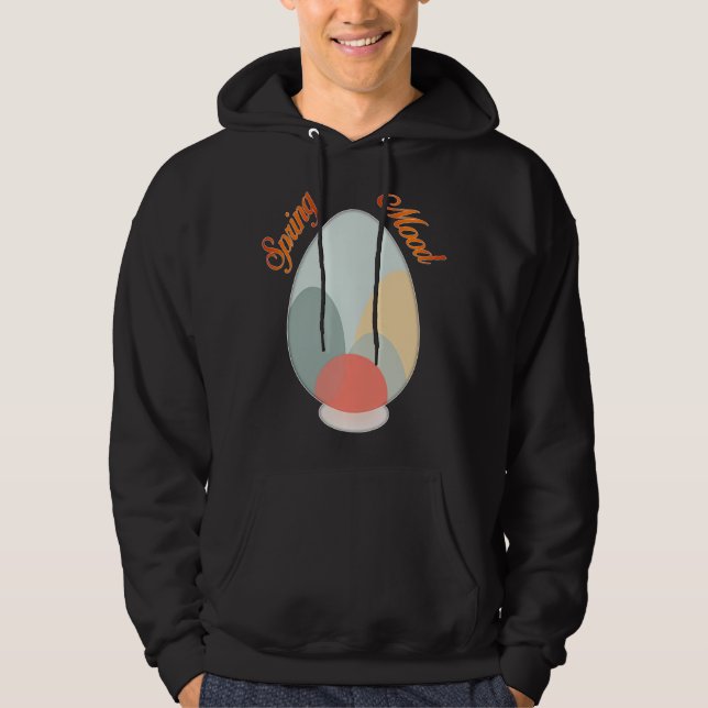 Abstract Easter Egg – Modern Art - moletom Hoodie (Vorderseite)