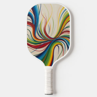 Abstract Energy Burst Pickleball Schläger