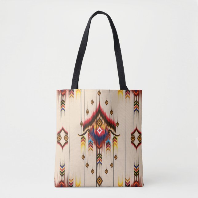Abstract ethnic geometric pattern, Ikat geometric (Vorderseite)
