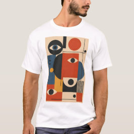 Abstract Eyes – Geometrisches Kunst-T-Shirt T-Shirt
