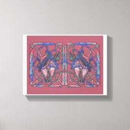 Abstract Flame Weaver Canvas Leinwanddruck