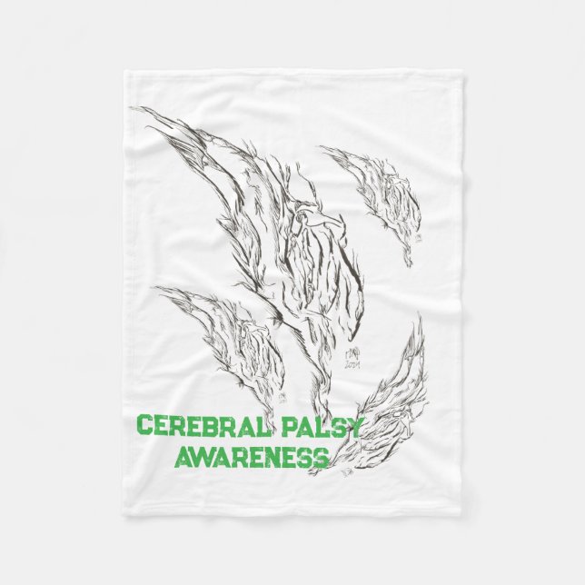 abstract fleecedecke (Vorderseite)