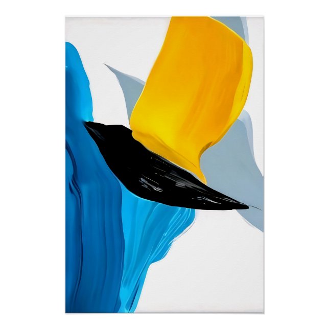 Abstract Flight Poster (Vorderseite)