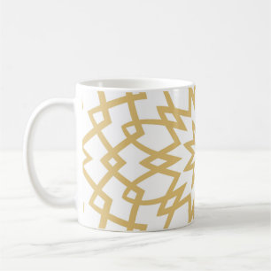 Abstract floral hand drown pattern. Vintage illust Kaffeetasse
