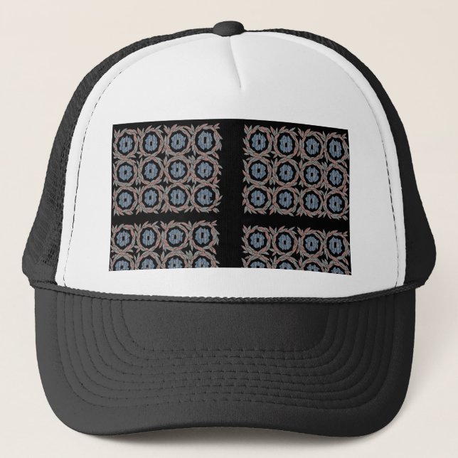 Abstract Flow Foam Trucker Hat Truckerkappe (Vorderseite)