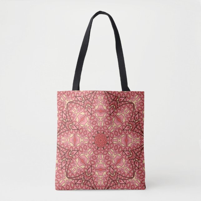 Abstract flower mandala ethnic seamless pattern (Vorderseite)