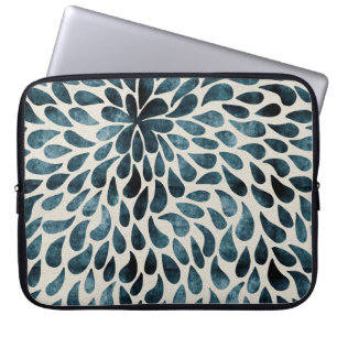 Abstract flower petals floral laptopschutzhülle