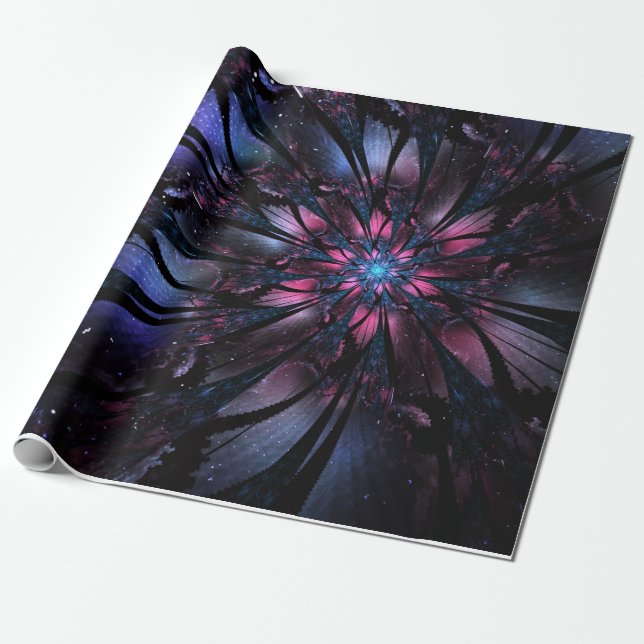 Abstract fractal flower design.  geschenkpapier (Ungerollt)