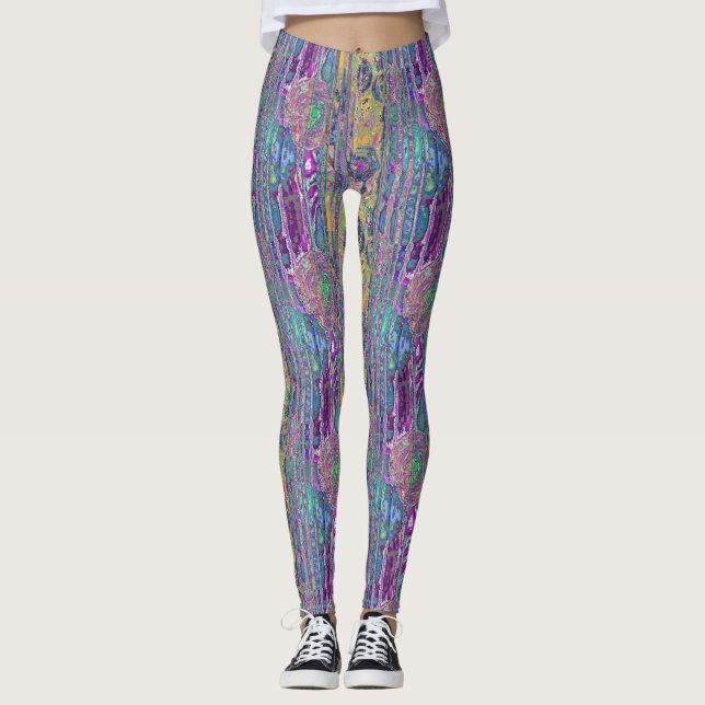 abstract fractals leggings (Vorderseite)