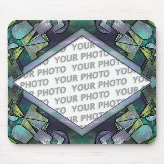 Abstract frame ARTs 1 + your foto Mousepad (Vorne)