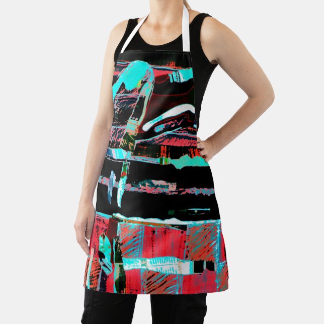 Abstract Freedom – Custom All Over Print Apron (Me Schürze (InSitu)