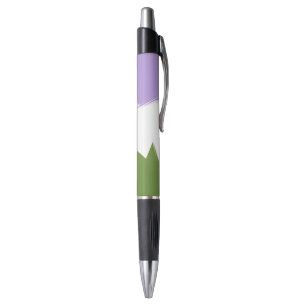 Abstract  Genderqueer Pride Flag      Kugelschreiber