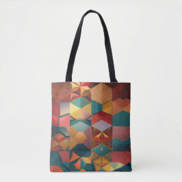 Abstract Geometric Hexagon Pattern
