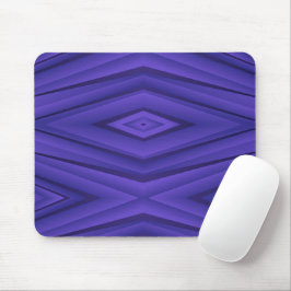 Abstract geometric mouse pad with a vivid purple mousepad