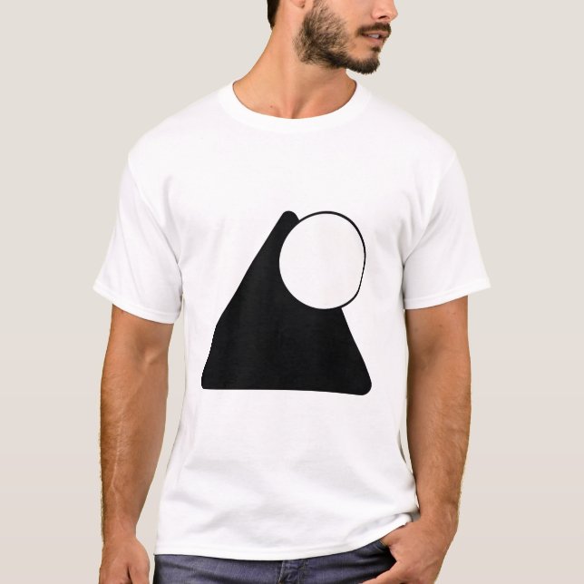 Abstract Geometric Shapes T-Shirt (Vorderseite)