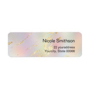 abstract gradient labels