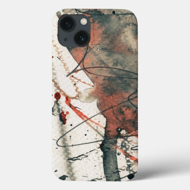 Abstract grunge background, ink textur. 5 Case-Mate iPhone hülle (Rückseite)
