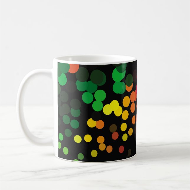 Abstract halftone background pattern. Geometric co Kaffeetasse (Links)