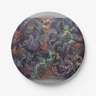 Abstract Halloween Pappteller