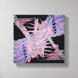 Abstract Hidden Harmony Leinwanddruck