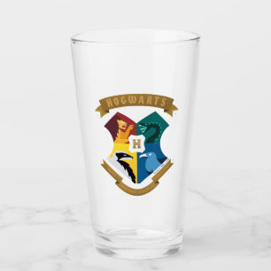 Abstract HOGWARTS™ Crest Glas