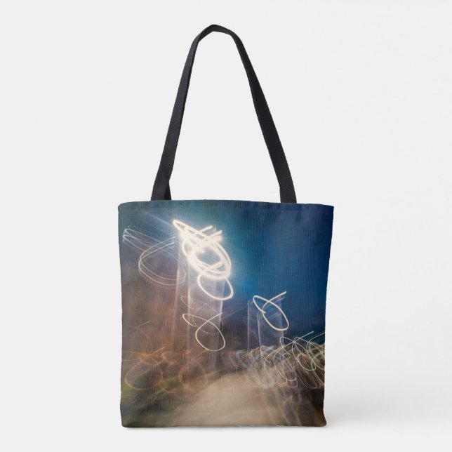 Abstract Intentional Camera Movement Night Light T (Rückseite)