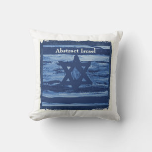 ABSTRACT ISRAEL BLAU KISSEN