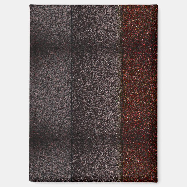  abstract lava inspired  magnet (Vorderseite)